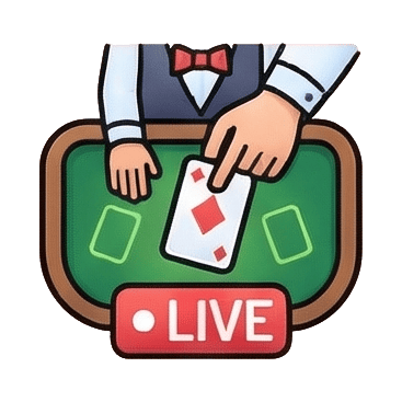 Live casino welcome bonus icon